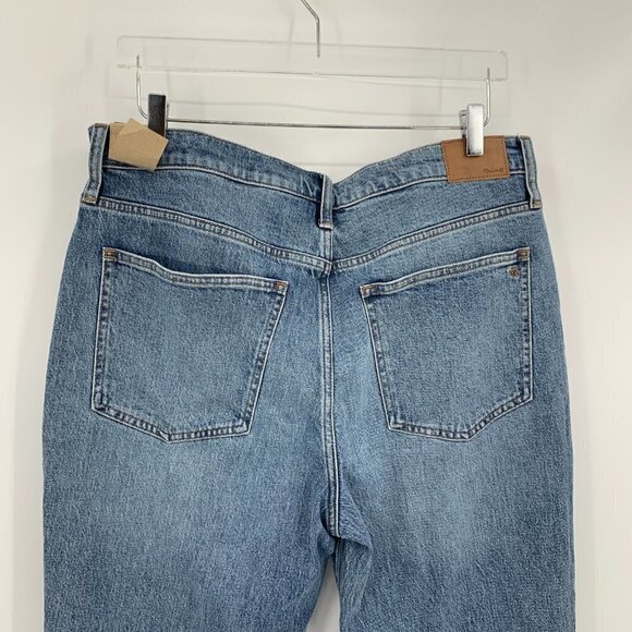 Madewell Perfect Vintage Jean high rise ankle tapered leg mom denim new 32 - Picture 3 of 6